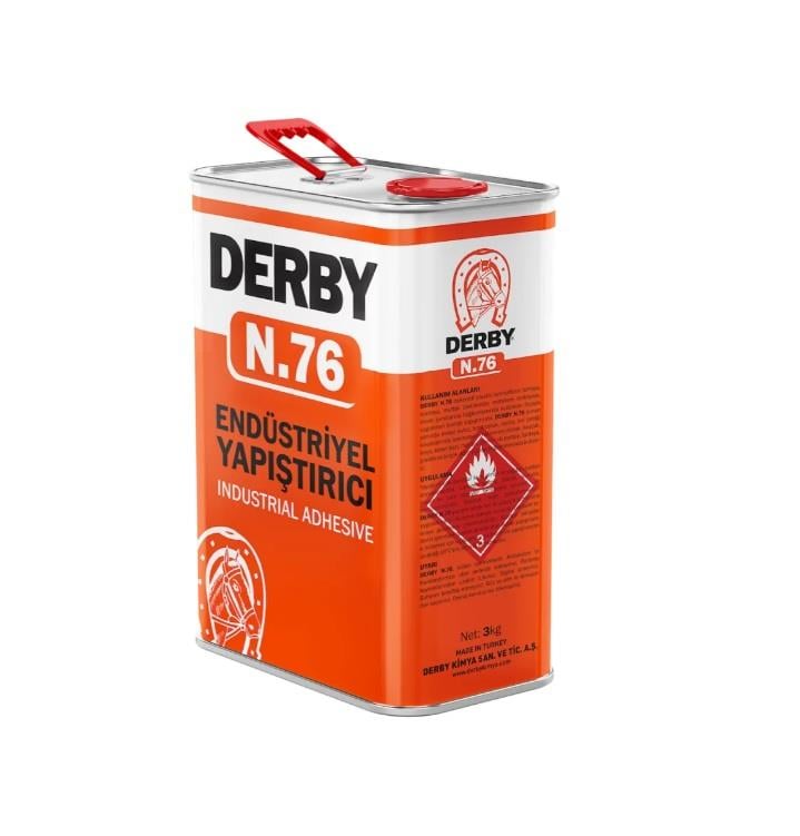 Derby N.76/5 Teneke Kontakt Yapıştırıcı 3 kg