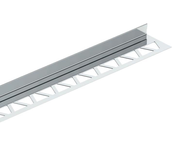 Dik Bitim Profili 10 mm İnox 2,50 mt