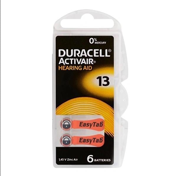 Duracell Kulaklık Pili No 13 1pk : 6 Adet