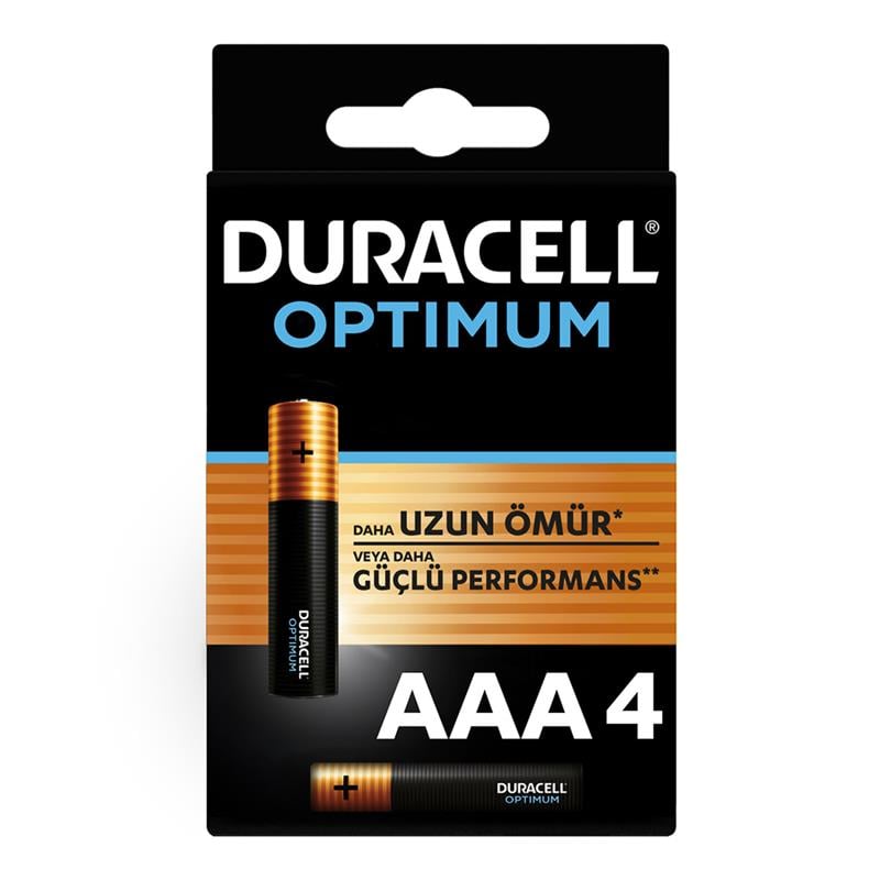 Duracell Optimum İnce Pil 4lü