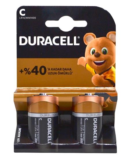 Duracell Pil Orta C Pil 1pk 2Adet