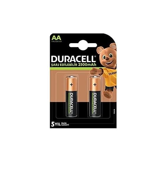 Duracell Şarjlı 2400 Pil 2 li 