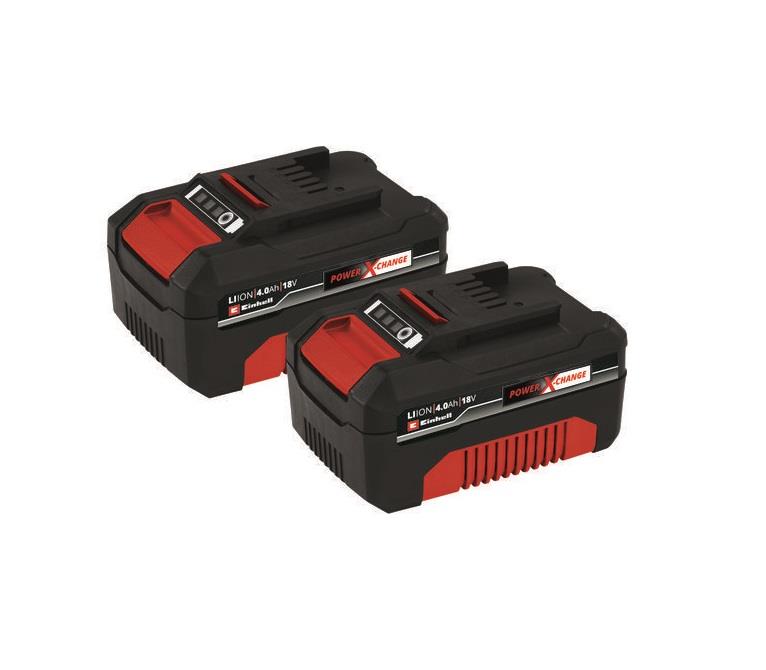 Einhell 2*18V 4,0Ah PXC- Twinpack CB 2 Batarya