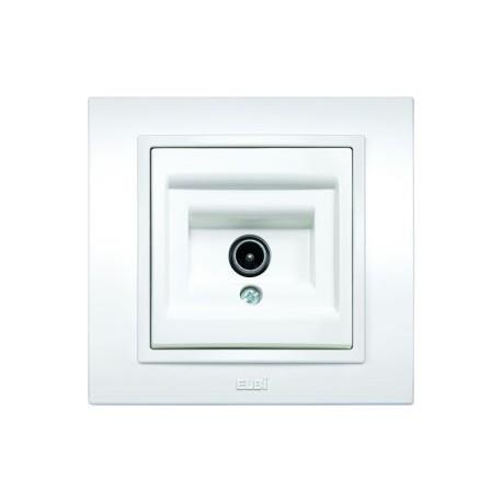 ELBİElbi Zena M.Gri  TV Priz Ekranlı Dirençsiz