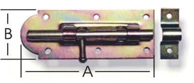 Ermo Mavzer Sürgü No:4 80*35mm