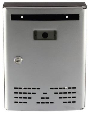 Ermo Ova Posta Kutusu  - Siyah-Gri