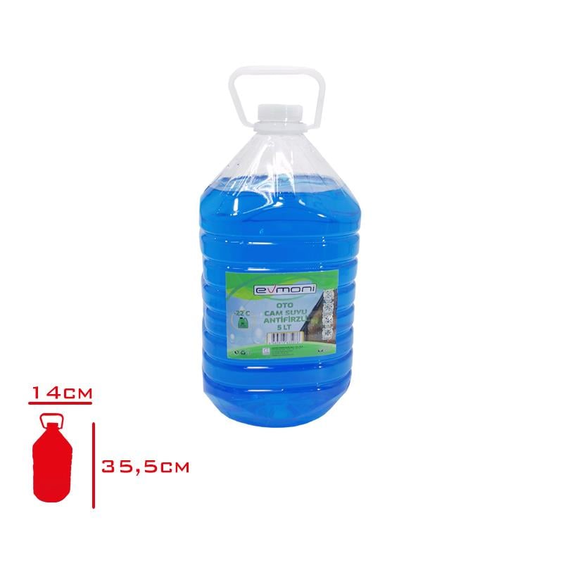 EVMONİEvmoni Cam Suyu -22 Der Antifirizli 5 Lt