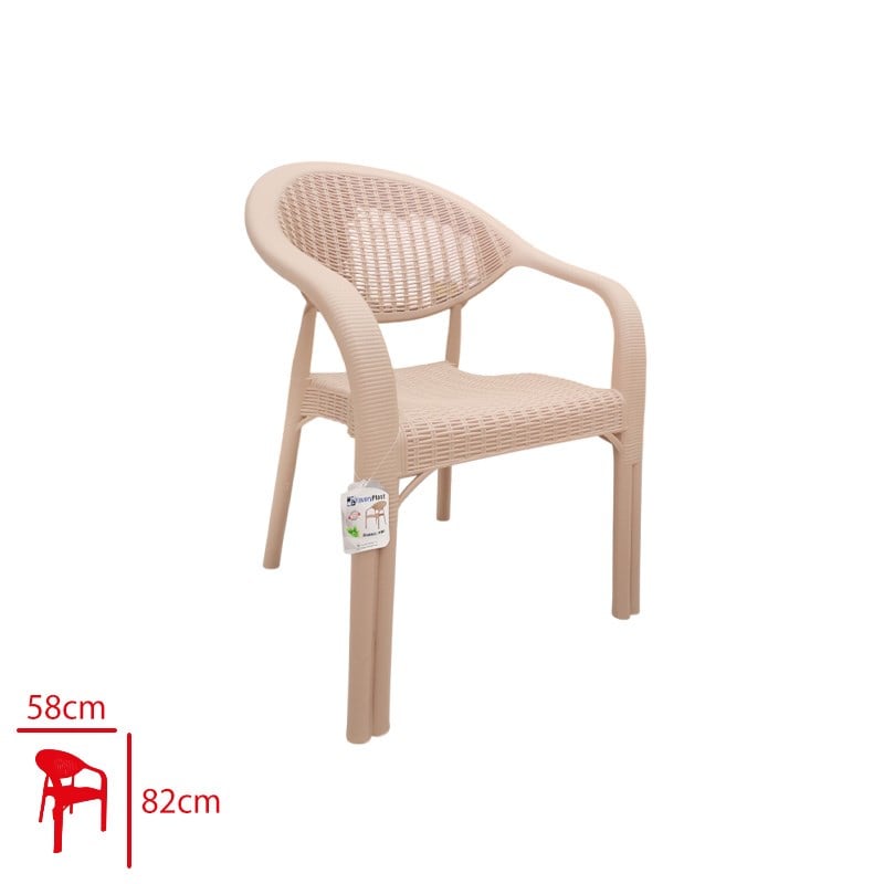Star Yapı MarketFavory Koltuk Bamboo Pro Cappucino