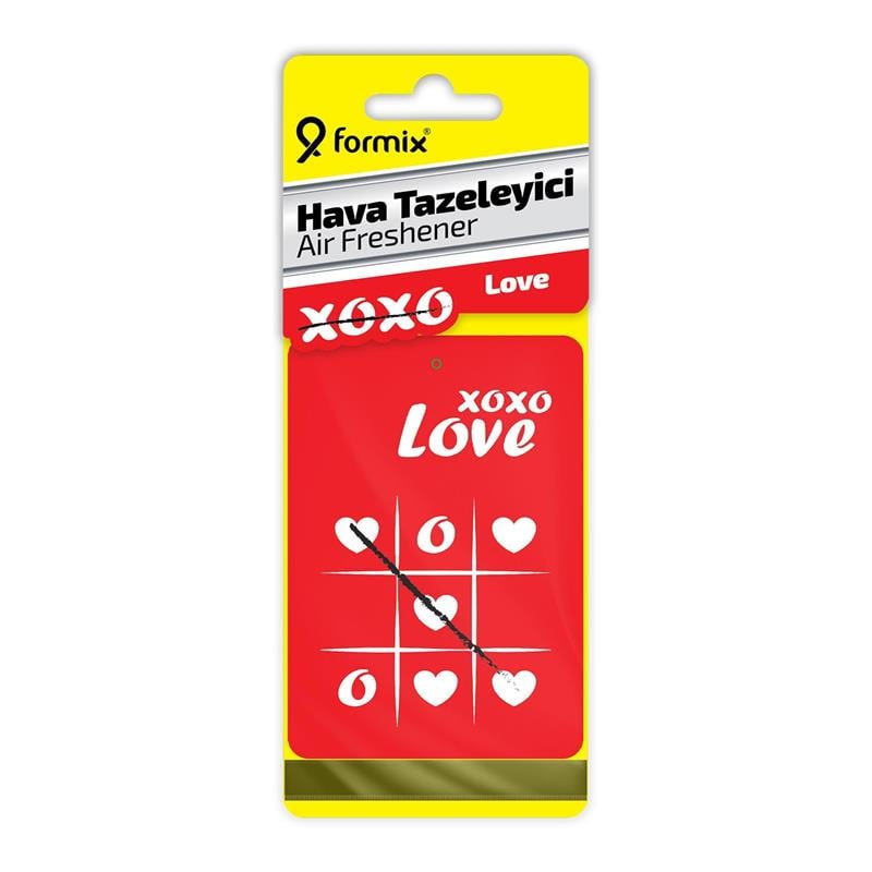 Formix Bayrak Love Kağıt Koku
