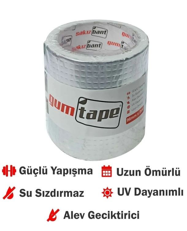 DiğerGumtape Sızdırmazlık Sakız Bandı 72 mm 2 Mt