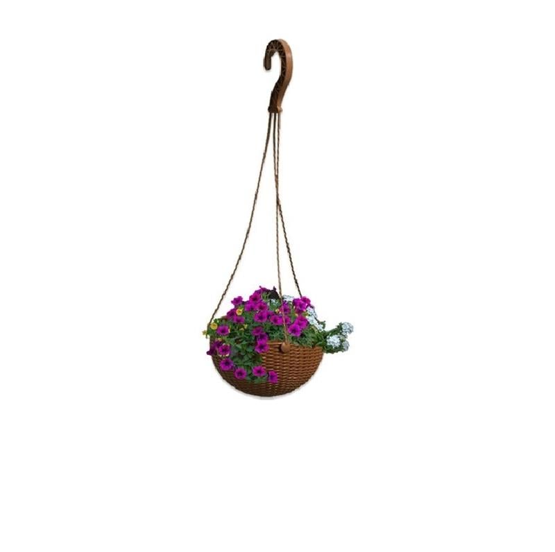 Hak Saksı Makrome Rattan Naturel Büyük