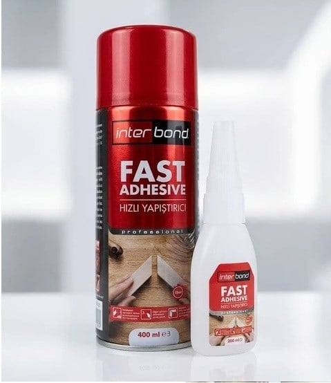 İNTERBONDİnterbond Hızlı Yapıştırıcı 100 gr 400 ml