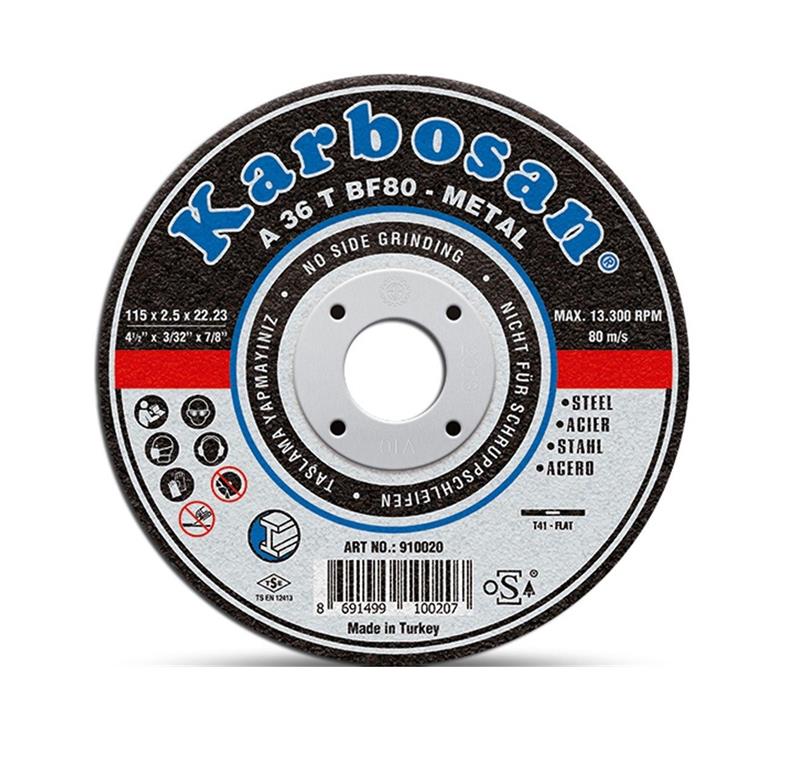 KARBOSANKarbosan Metal Kesici Düz 115*1.0*22.23