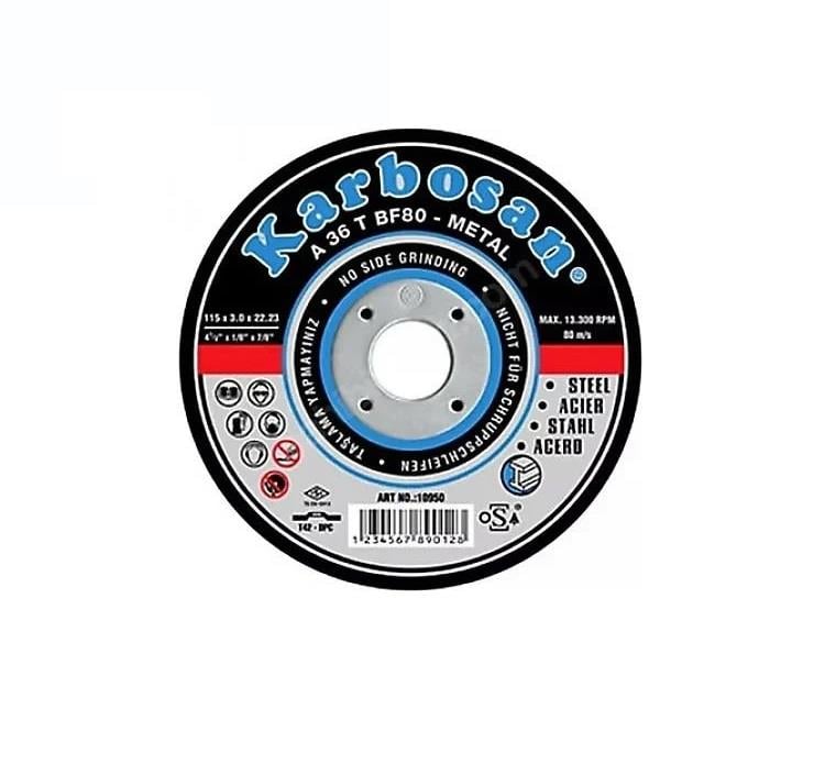 KARBOSANKarbosan Metal Kesme Düz 115*3*22.23