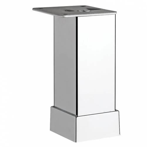Kare Alüminyum Ayağı 40*40 15cm Krom