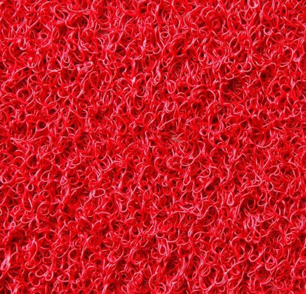 Kırmızı Rulo Kıvırcık Paspas  -Mt-