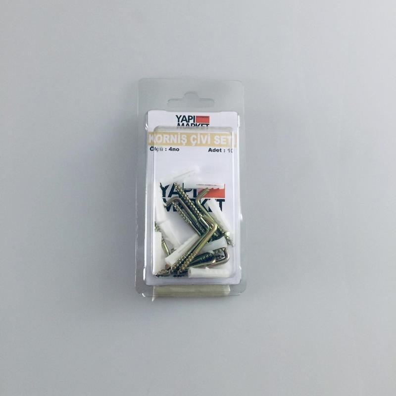 Korniş Çivisi No:4 + Dübel