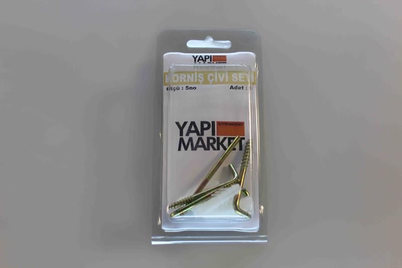 Korniş Çivisi No:5 + Dübel