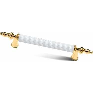 Kulp Zambak İğne Beyaz Altın 192mm