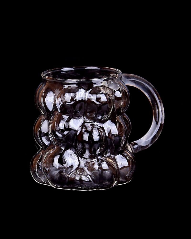BastonluKulplu Üzüm Bardak Cam 350 ml