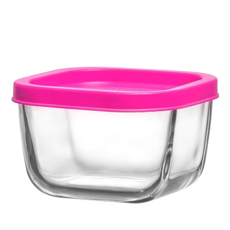 Lav Cube 4lü Kapaklı Kase