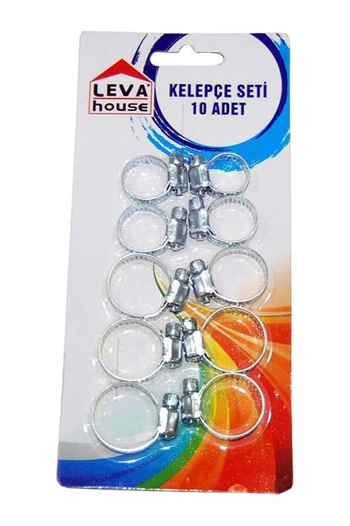 LEVA HOUSELeva Revello Kelepçe Seti 10 lu 