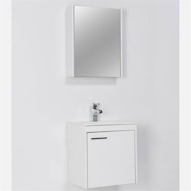 LiveaLivea Zeta 50 cm Beyaz Banyo Dolabı Tk