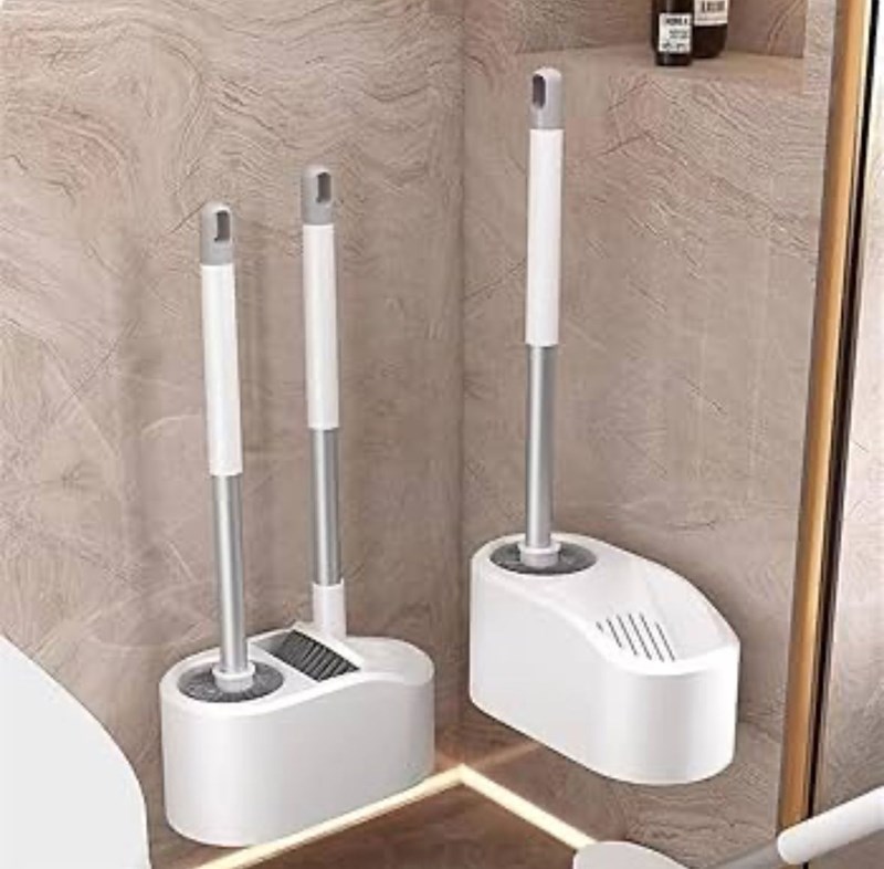DiğerLüks Wc Fırça Seti Yapışkanlı 2 Li 9007