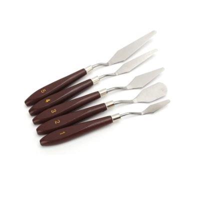 İZMİR FIRÇALuna Touch Hobi Metal Spatula 5 li