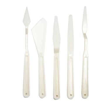 İZMİR FIRÇALuna Touch Hobi Plastik Spatula 5 li