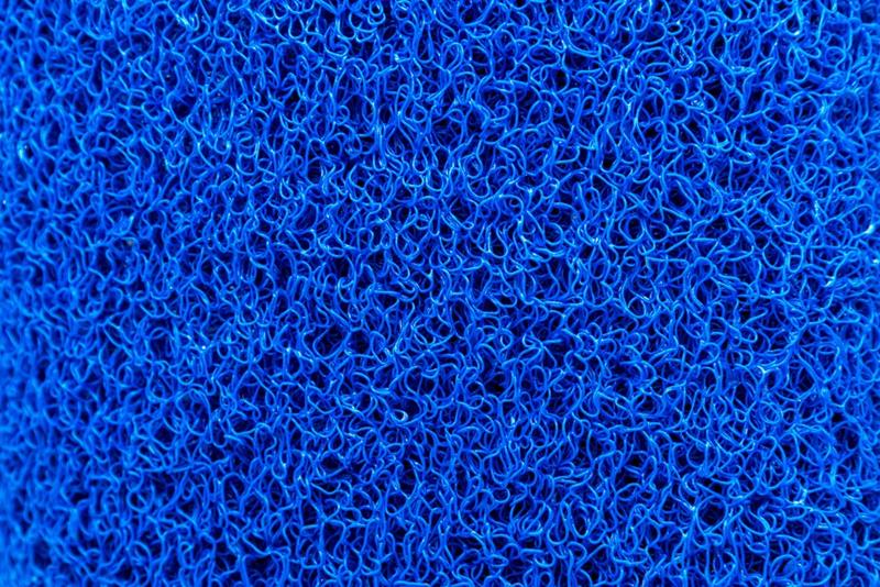 Mavi Kıvırcık Rulo Paspas -MT-