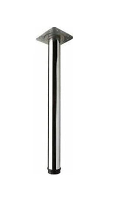 Metal Masa Ayağı Q60 101cm Ahşap Için Krom