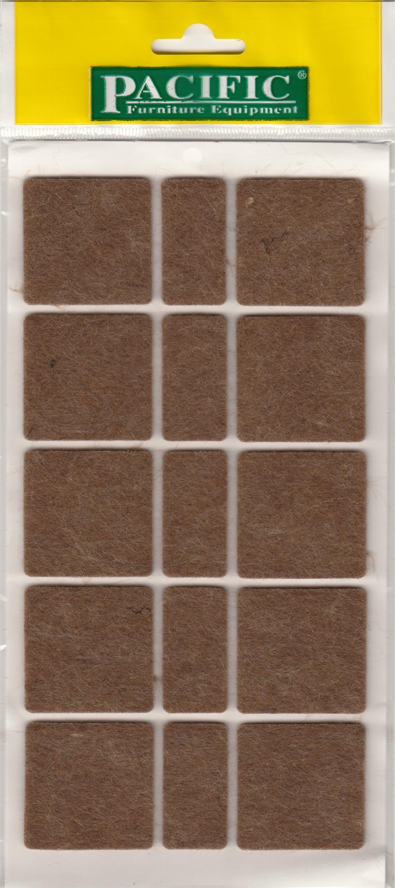 PacificPacific Yapışkan Keçe 40*40 mm Kahve