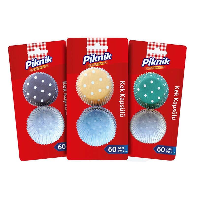 PİKNİKPiknik Kek Kapsülü 60lı