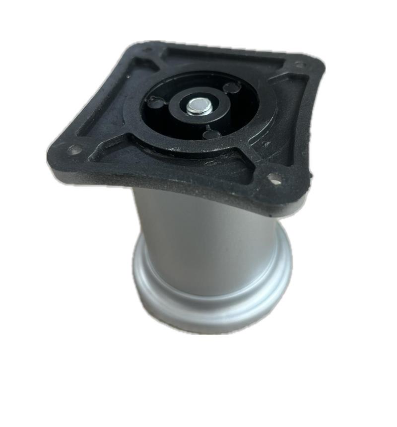 Plastik Ayak 8 cm Kare Tablalı Mat Krom