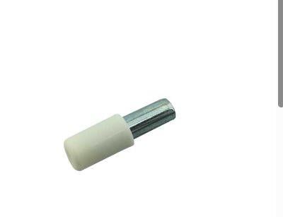 MESANPlastik Başlı Metal Raf Pimi Beyaz 5mm 1 pk 25 Ad