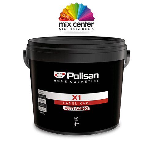 PolisanPolisan X1 Panel Kapı Boyası Siyah 2,5 L