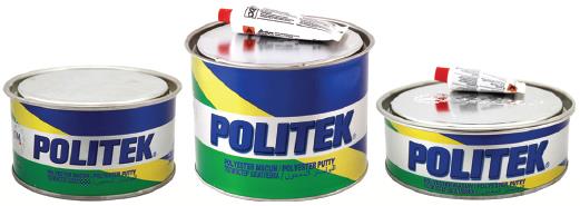 Politek Polyester Macun Gri 1/1