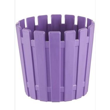 Poliwork Saksı Akasya 14 cm Mavi-Pembe-Mor