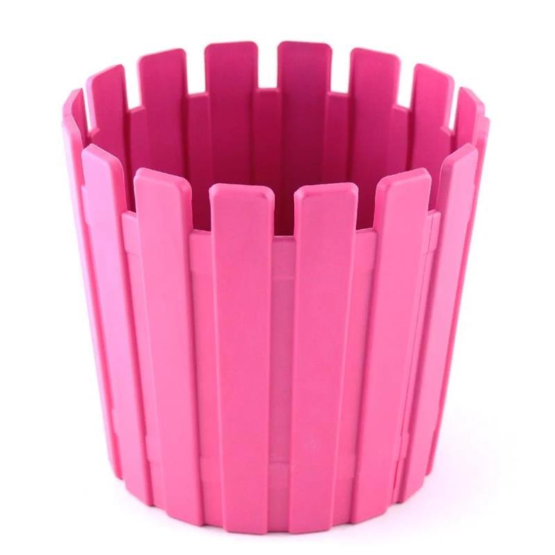 Poliwork Saksı Akasya 14 cm Mavi-Pembe-Mor