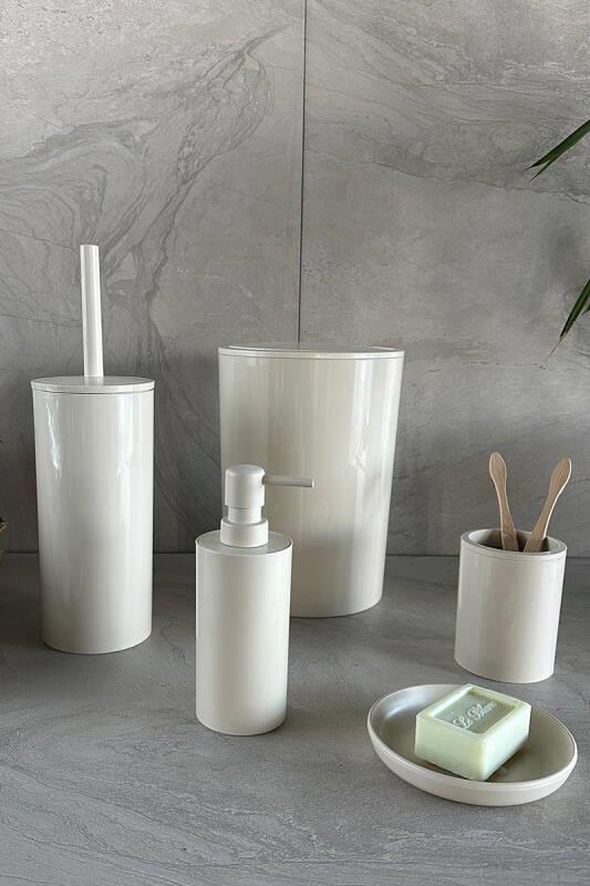 Primanova Flores 5 li Banyo Seti Bej