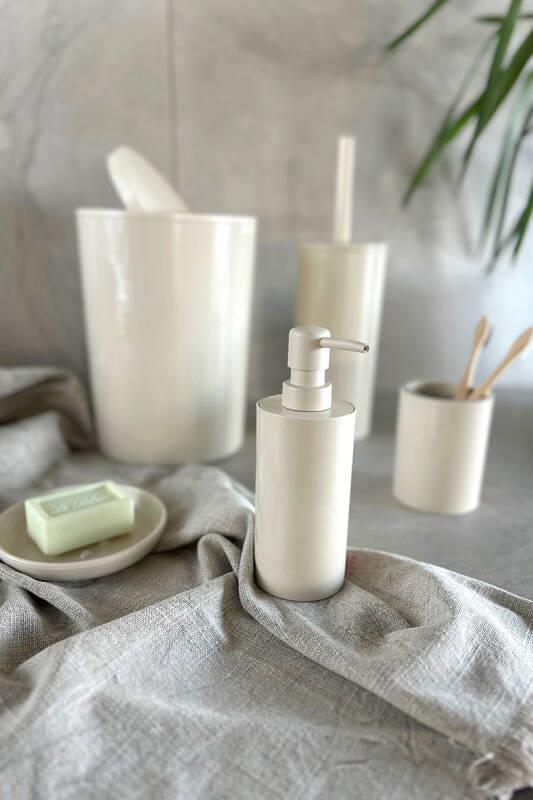 Primanova Flores 5 li Banyo Seti Bej