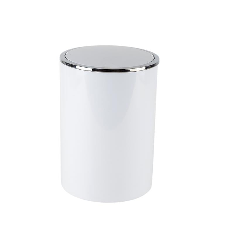 Primanova Lenox Beyaz Çöp Kovası