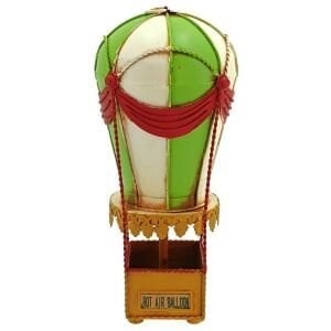 DiğerRetro Metal Hava Balonu 10x23cm