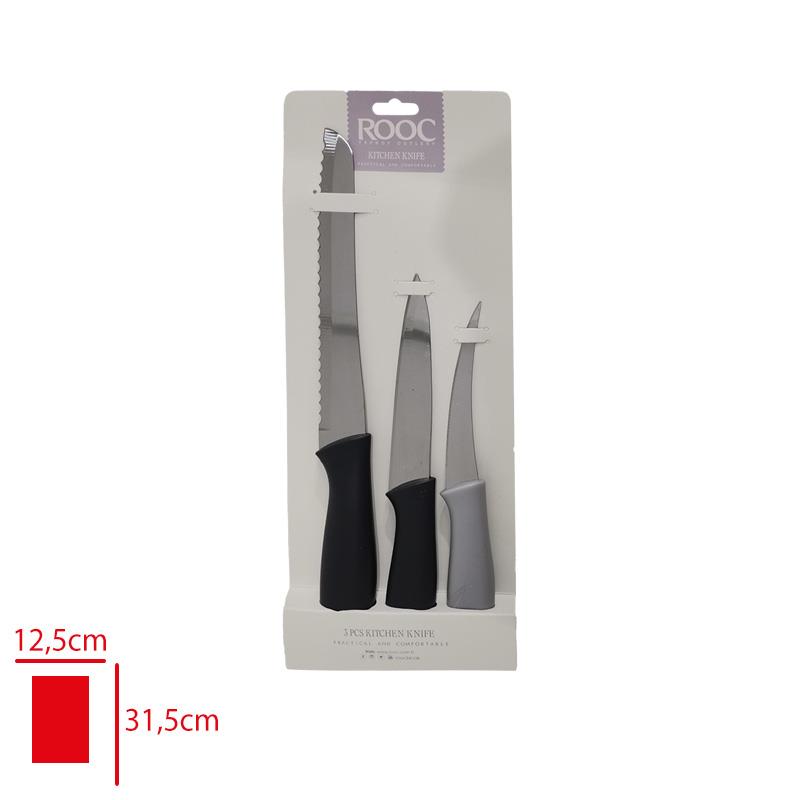 DiğerRooc Bıçak Seti 3 Lü