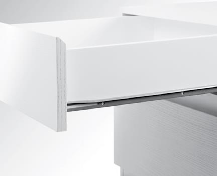 Samet 300 mm Bantlı Metal Ray Set Beyaz