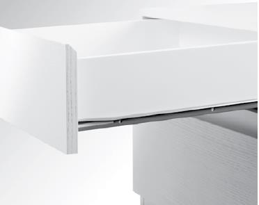 Samet 400 mm Bantlı Metal Ray Set Beyaz