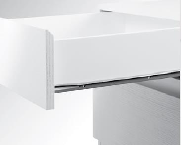 Samet 500 mm Bantlı Metal Ray Set Beyaz