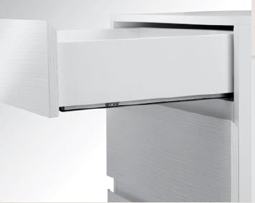 Samet Smart Slide 350 mm Kısmi Açılım Ray Oil MND