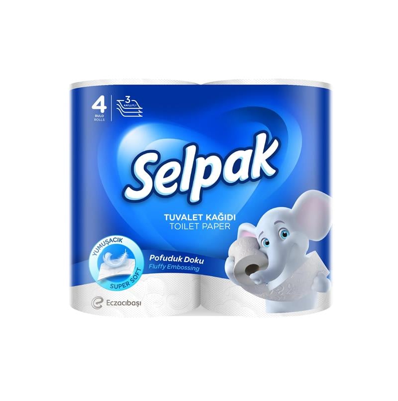 SELPAKSelpak Tuvalet Kağıdı 4 lü